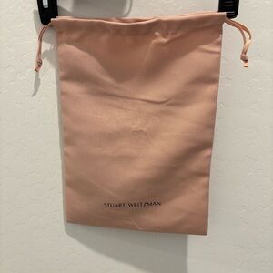 Stuart Weitzman drawstring shoe dustbag